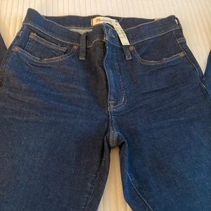 New Madewell Women 9” mid rise skinny jeans